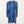 Next Blue Floral Long Sleeve Knee Length Jersey Dress UK 14R