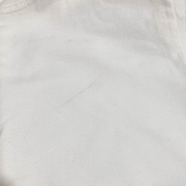 Gossypium White Organic Cotton Blend Short T Shirt Dress UK14