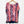 Load image into Gallery viewer, Avenue Pink &amp; Navy Patterned Short Sleeve Relaxed Top UK 16
