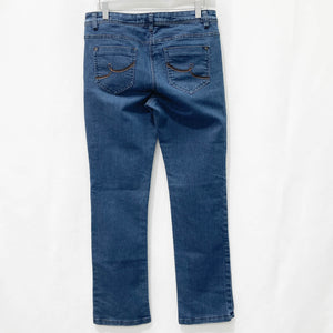 Next Blue Denim Slim Leg Jeans UK 12R