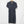 Load image into Gallery viewer, BHS Navy Patterned Short Sleeve Tie Back Collared Midi Dress UK 10
