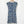 Izabel Blue Patterned Cap Sleeve Cut-Out Short Dress UK 10