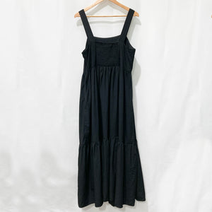 Arna York by City Chic Black Sleeveless Tiered Maxi Dress UK 16