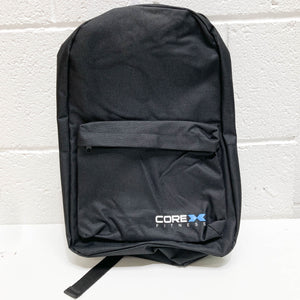 CoreX Fitness Black Backpack Rucksack Bag