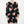 Load image into Gallery viewer, Dorothy Perkins Black Floral Print 3/4 Sleeve Short Dress UK 12
