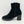 Load image into Gallery viewer, Evans Black Faux Suede Heeled Sock Boots UK8
