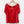 Lost Stock Red Fine Knit Crochet Trim Short Sleeve Boxy Top XL