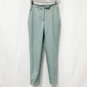 Zara Sage Green Slim Leg Trousers XS