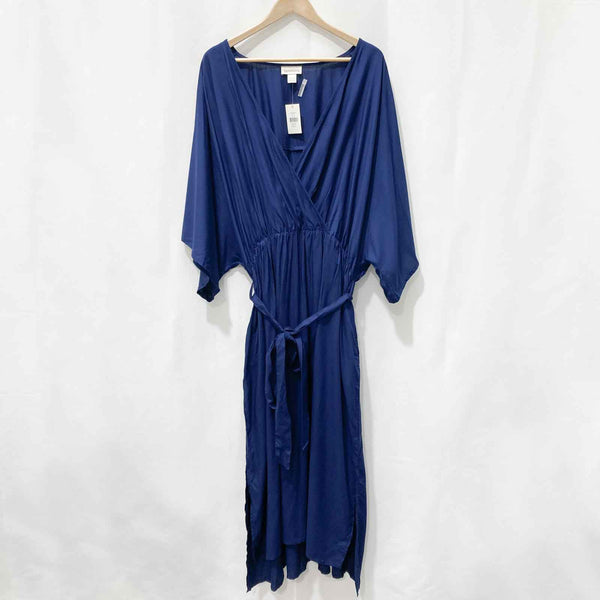 Loralette by City Chic Navy Blue Maxi Dress UK20