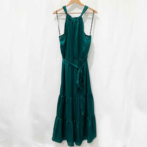 City Chic Emerald Green Halter Maxi Dress