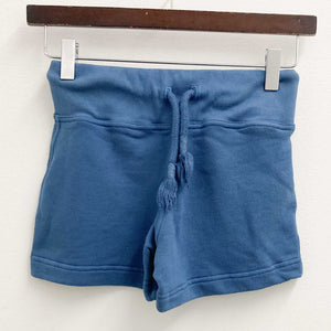 Gossypium Blue Organic Cotton Yoga Sweat Shorts UK 8