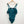 Load image into Gallery viewer, City Chic Teal Animal Print Ruffle One Piece Swimsuit UK 18
