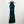 Load image into Gallery viewer, City Chic Emerald Green Maxi Halter Dress UK14
