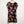 Load image into Gallery viewer, F&amp;F Black Poppies Cap Sleeve Dress UK16
