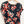 F&F Black Poppies Cap Sleeve Dress UK16