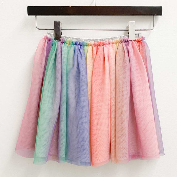 Next Rainbow Sparkle Mesh Net Tutu Skirt 4–5 Years 110cm