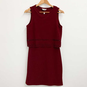 Miss Selfridge Red Cutout Dress UK10