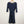 Load image into Gallery viewer, Wallis Navy Blue Fit and Flare Dress UK12
