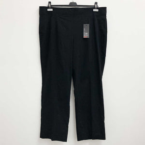 Avenue Black Super Stretch Bootcut Trousers UK 18