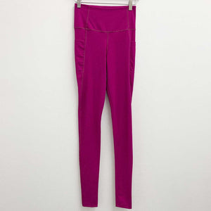 Yogamatters Fuchsia Pink Eco Blend Second-Skin Leggings UK 8