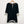 Avenue Black Contrast Geo Print 3/4 Sleeve Zip Neck Tunic Top UK 14