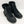 Rocket Dog Black Faux Shearling Trim Lace-Up Ankle Boots UK 3