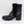Load image into Gallery viewer, Evans Black Faux Leather Buckle Detail Ankle Boots UK 7 Extra Wide 
