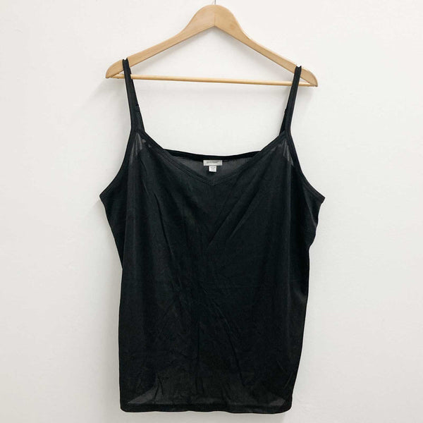 Set of 3 Black Avenue Camisole Vests UK18/20
