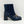 Load image into Gallery viewer, Evans Blue Faux Leather Gold Chain Ankle Boots UK 6 Extra Wide 
