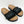 Rocket Dog Black Crochet Slip On Sandals UK6