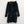 City Chic Black Faux Fur Trim Hood Tie Waist Coat UK 22