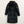 Evans Black Long Padded Hooded Coat UK 14