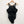 Load image into Gallery viewer, City Chic Black Crochet Overlay One Piece Swimsuit UK 18
