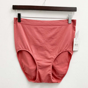 Avenue Rose Pink High Rise Seamless Full Briefs UK 14/16