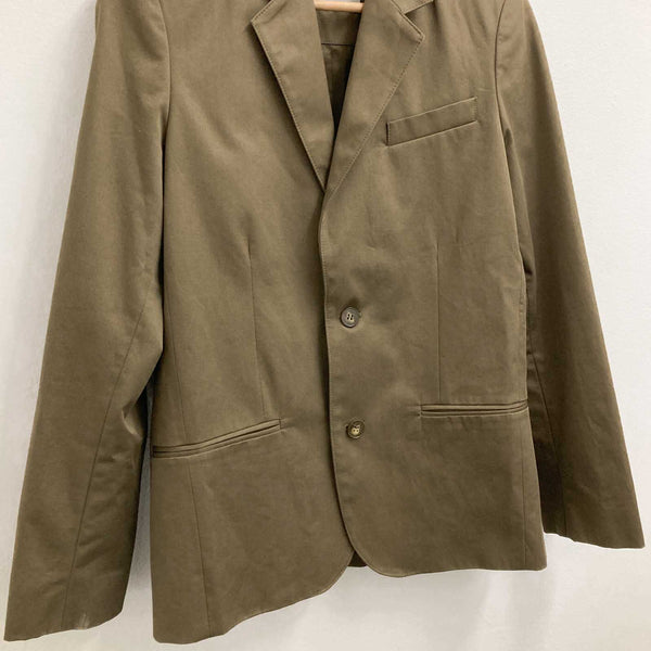 American Vintage Men Olive Green Blazer Jacket Size 46 or Small