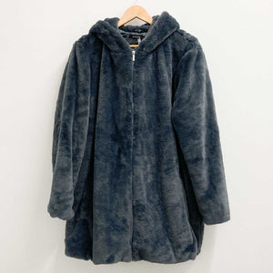 Fur Zip Hood Jacket UK26/28