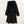 City Chic Black Faux Fur Trim Hood Zip Front Tie Waist Coat UK 22